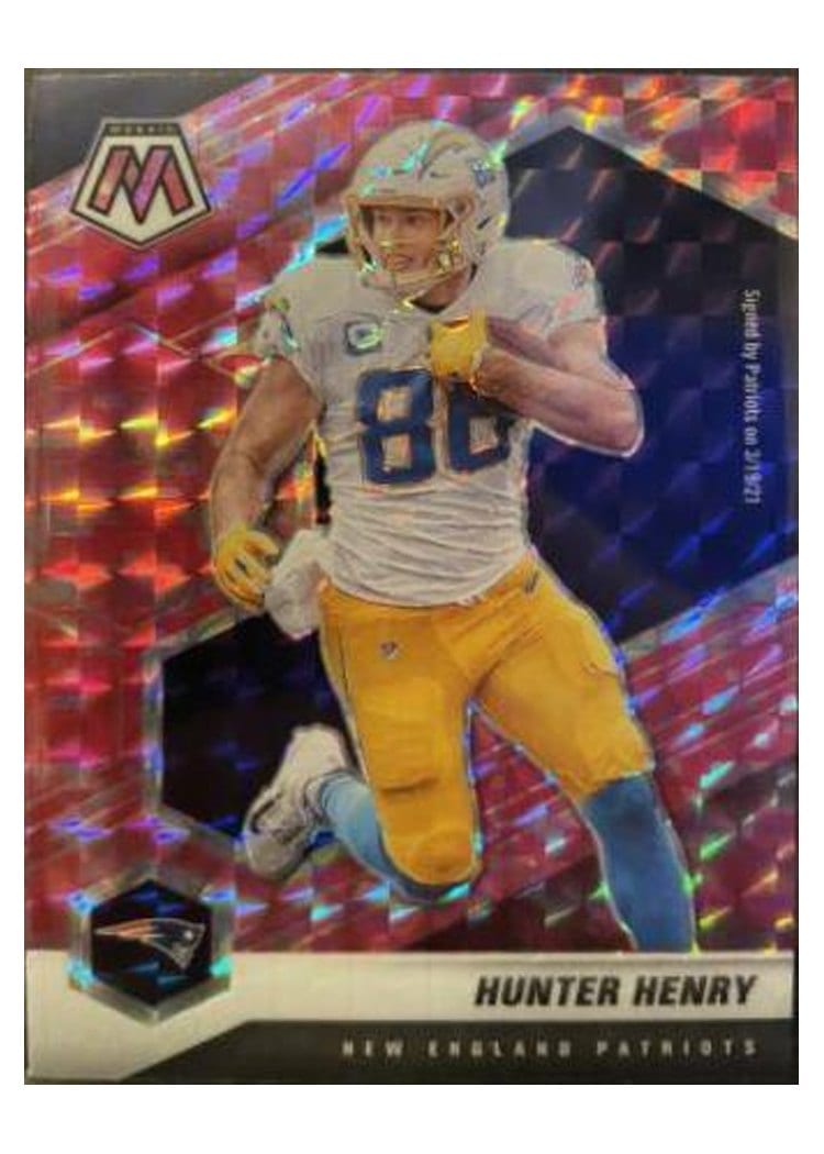 2021 Panini Mosaic Base Set Hunter Henry #138 card