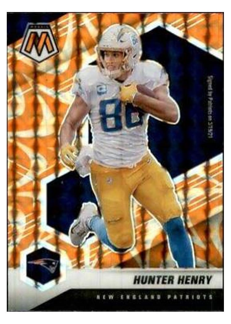 2021 Panini Mosaic Base Set Hunter Henry #138 card