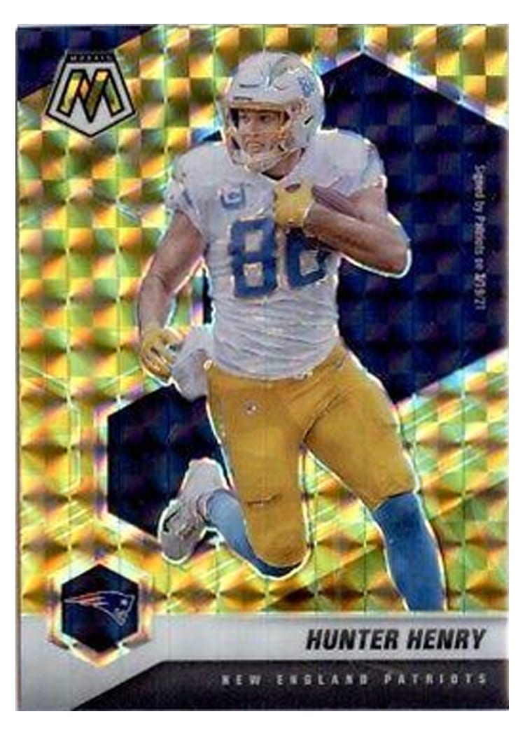 2021 Panini Mosaic Base Set Hunter Henry #138 card