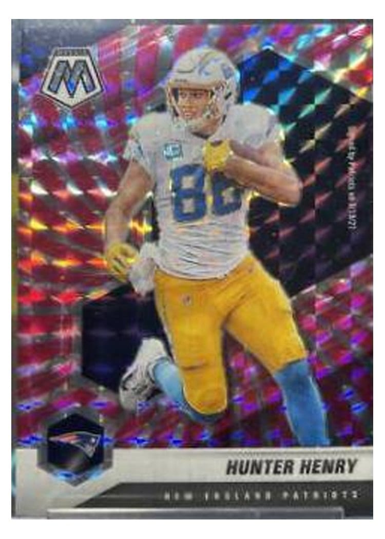 2021 Panini Mosaic Base Set Hunter Henry #138 card