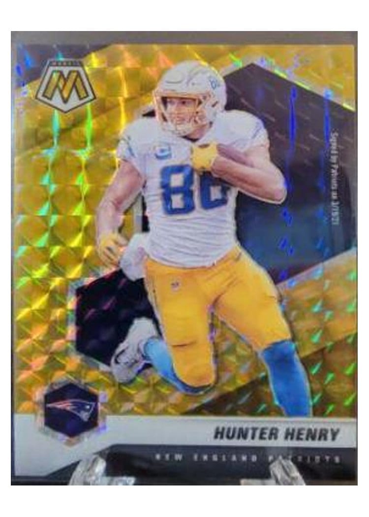 2021 Panini Mosaic Base Set Hunter Henry #138 card