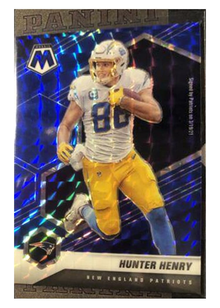 2021 Panini Mosaic Base Set Hunter Henry #138 card