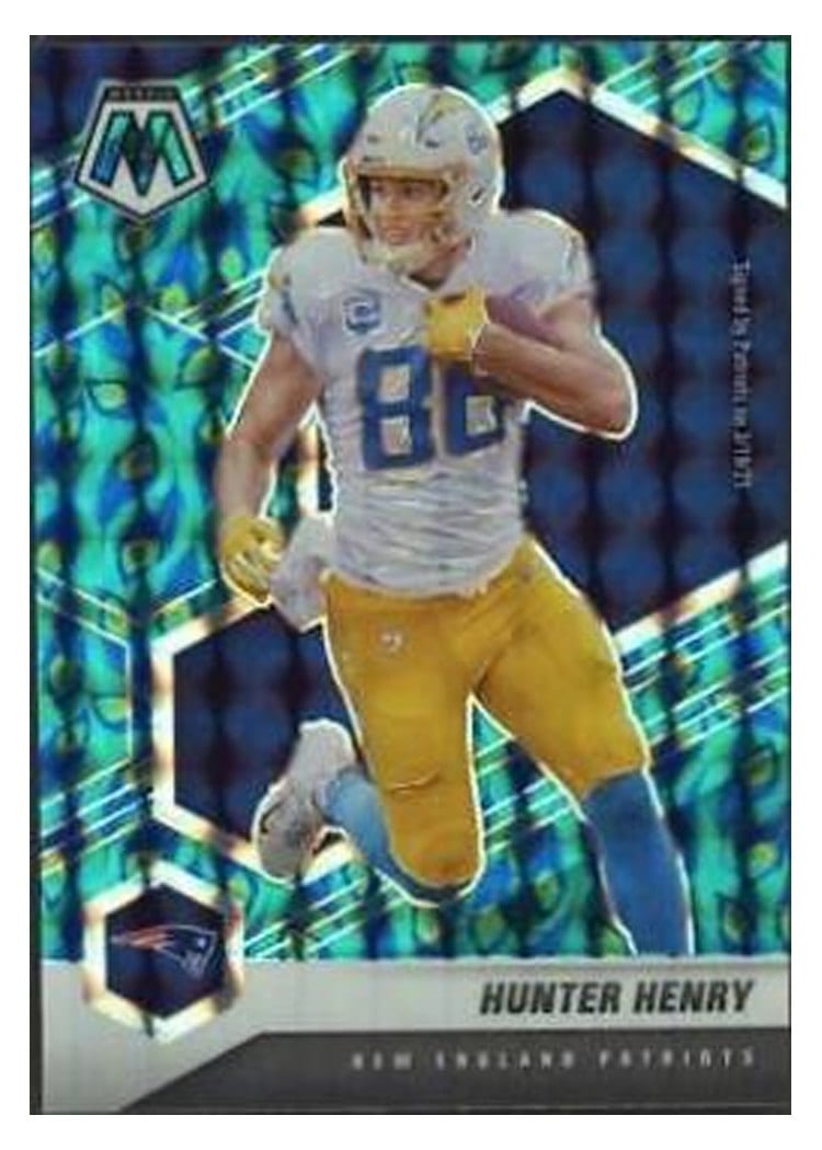 2021 Panini Mosaic Base Set Hunter Henry #138 card