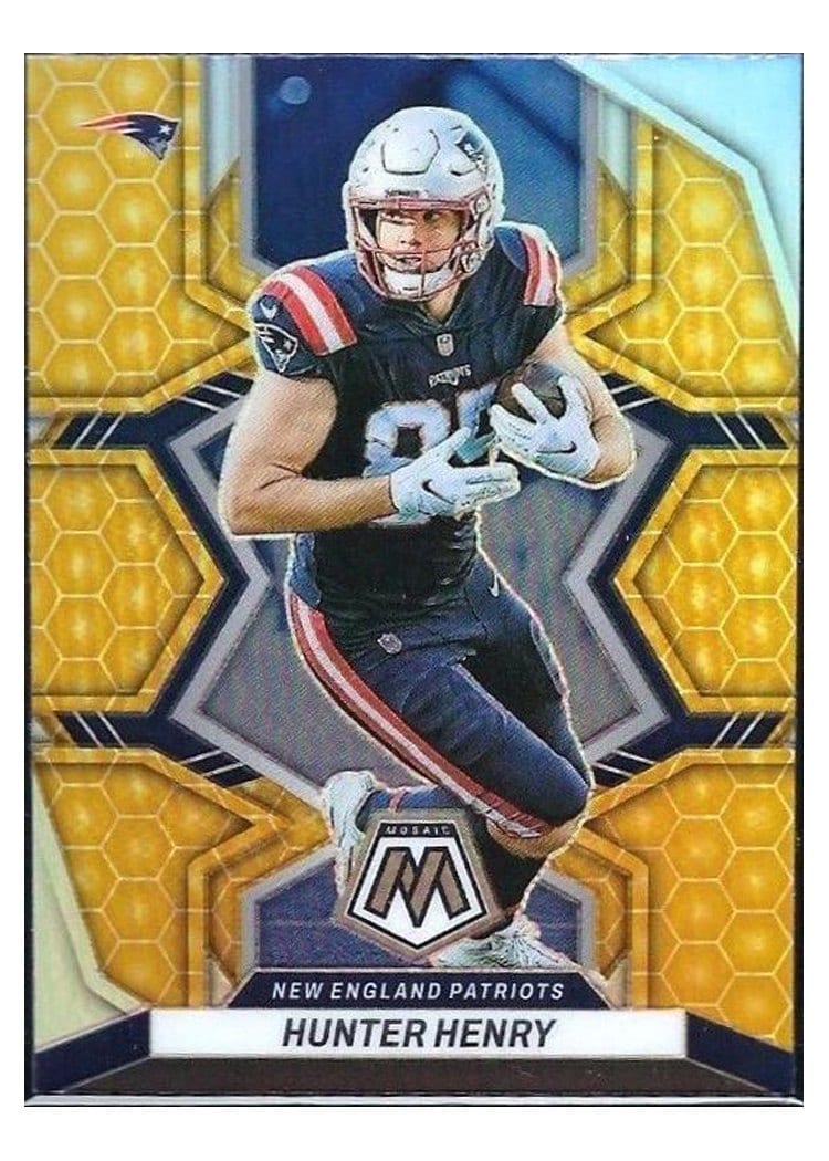2022 Panini Mosaic Base Set Hunter Henry #136 card
