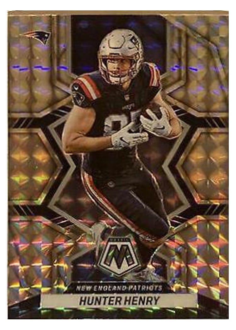 2022 Panini Mosaic Base Set Hunter Henry Mosaic #136 card