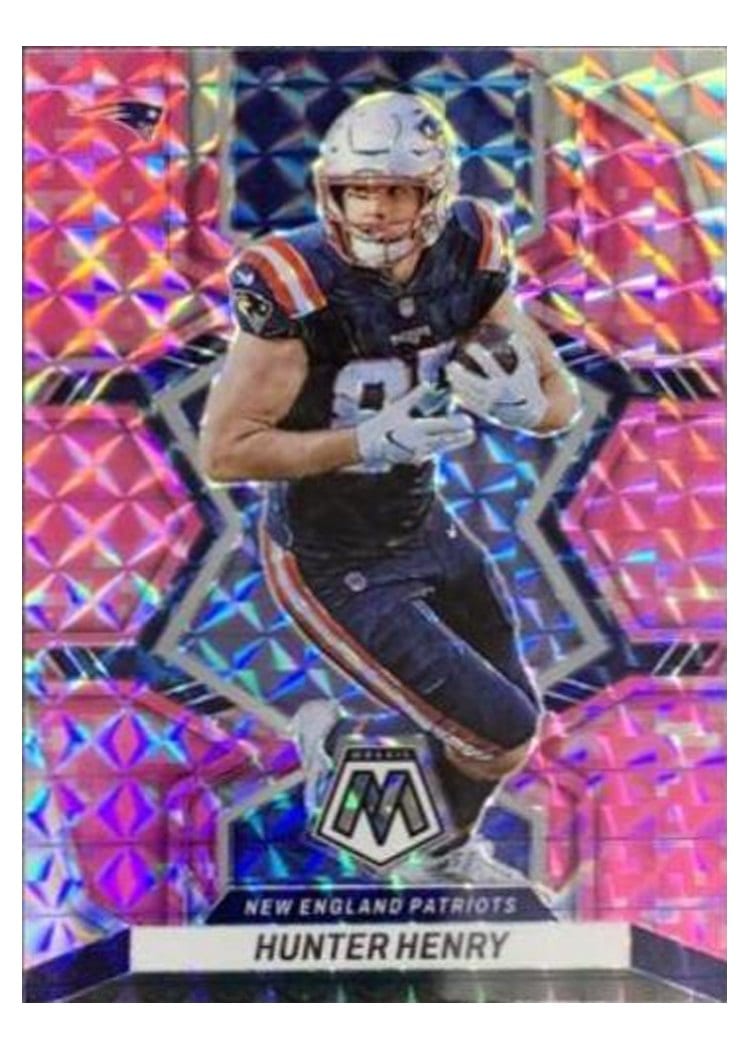 2022 Panini Mosaic Base Set Hunter Henry #136 card