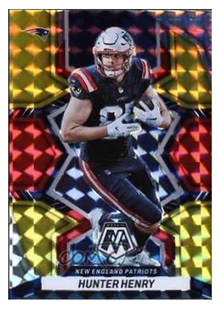 2022 Panini Mosaic Base Set Hunter Henry #136 card