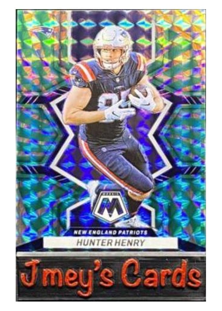 2022 Panini Mosaic Base Set Hunter Henry #136 card