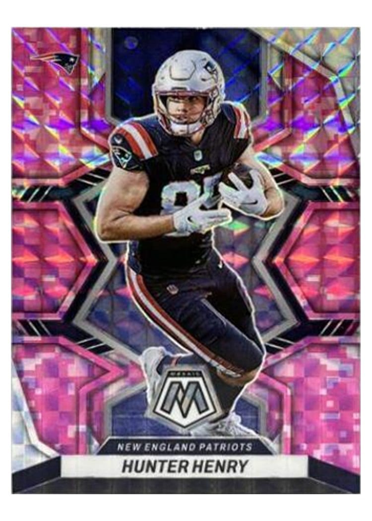 2022 Panini Mosaic Base Set Hunter Henry #136 card
