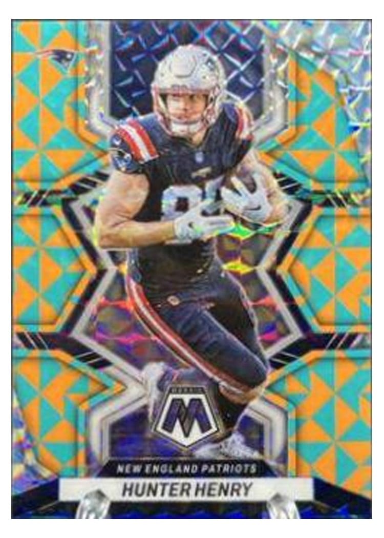 2022 Panini Mosaic Base Set Hunter Henry #136 card