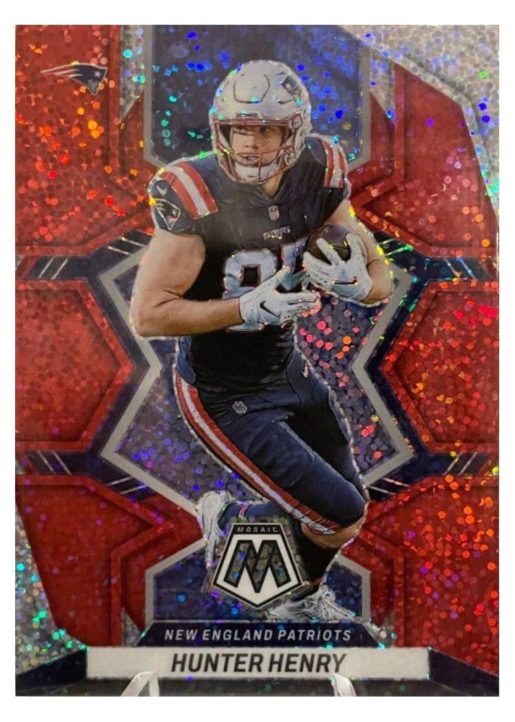 2022 Panini Mosaic Base Set Hunter Henry #136 card