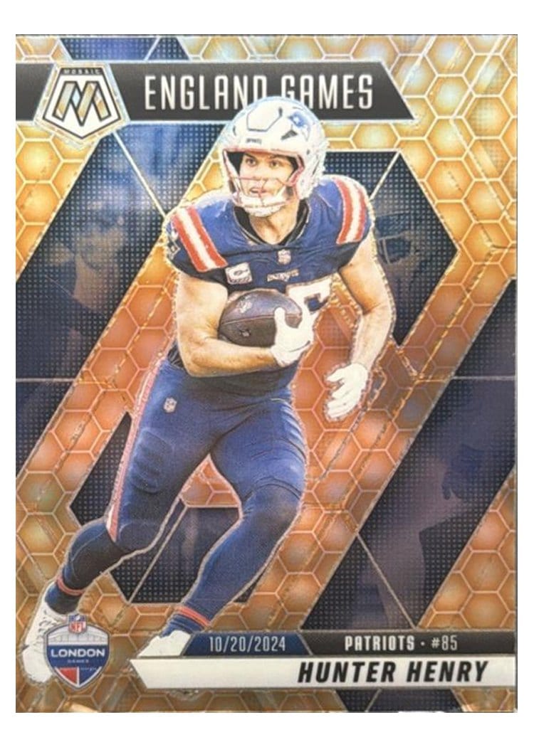 2025 Panini Mosaic Base Set Hunter Henry #262 card