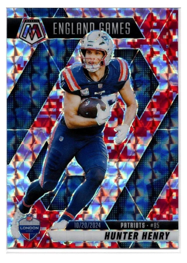 2025 Panini Mosaic Base Set Hunter Henry #262 card