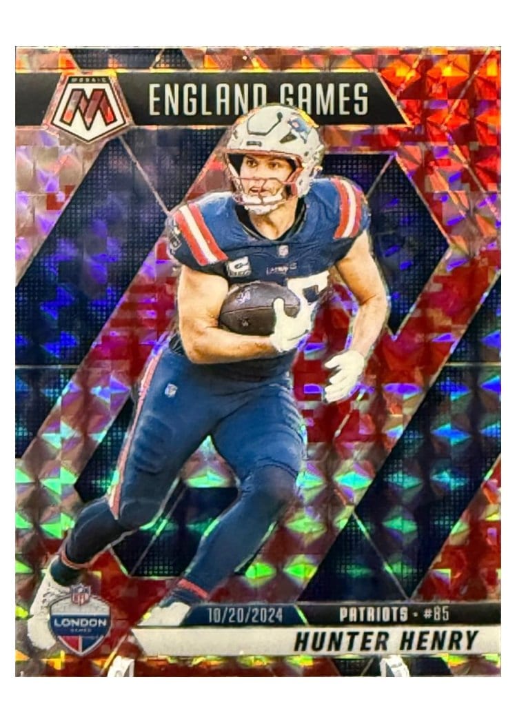 2025 Panini Mosaic Base Set Hunter Henry #262 card