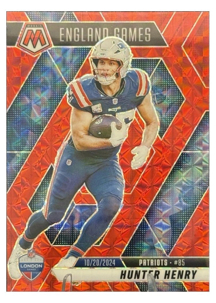 2025 Panini Mosaic Base Set Hunter Henry #262 card