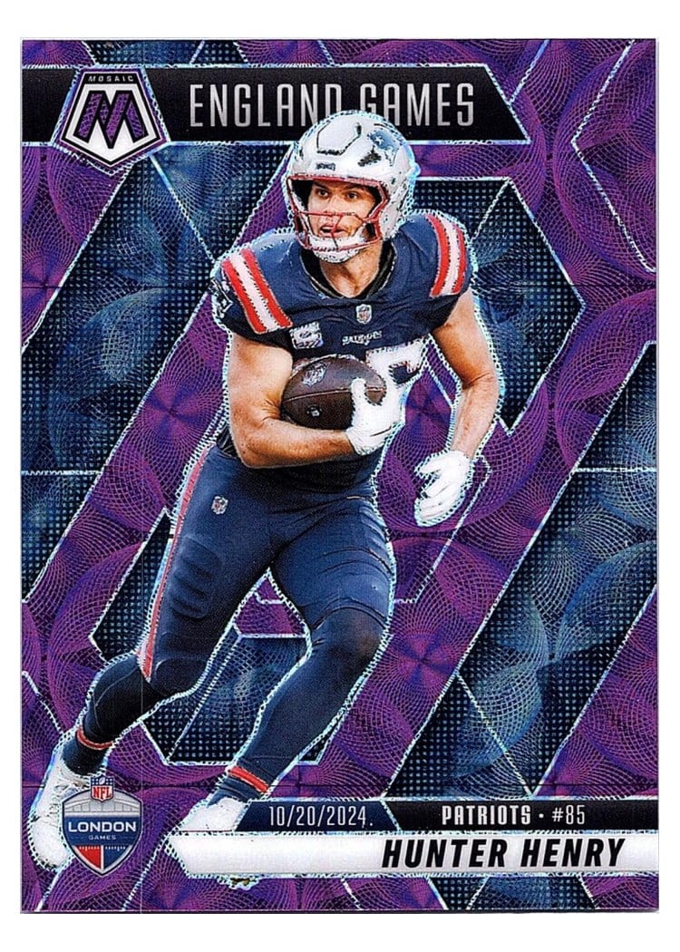 2025 Panini Mosaic Base Set Hunter Henry #262 card
