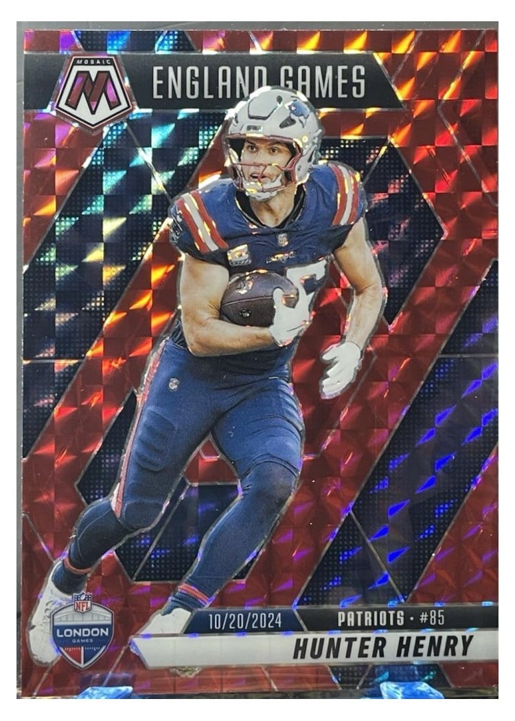 2025 Panini Mosaic Base Set Hunter Henry #262 card