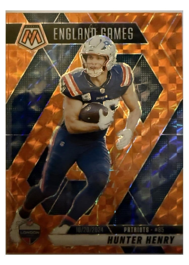 2025 Panini Mosaic Base Set Hunter Henry #262 card