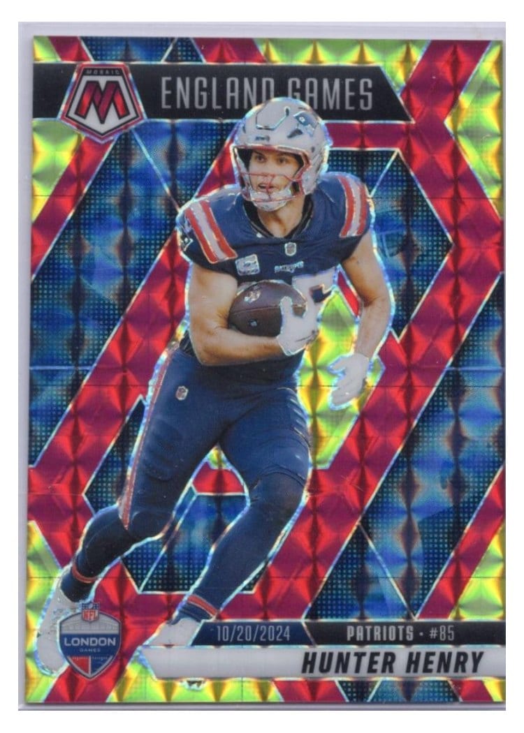 2025 Panini Mosaic Base Set Hunter Henry #262 card