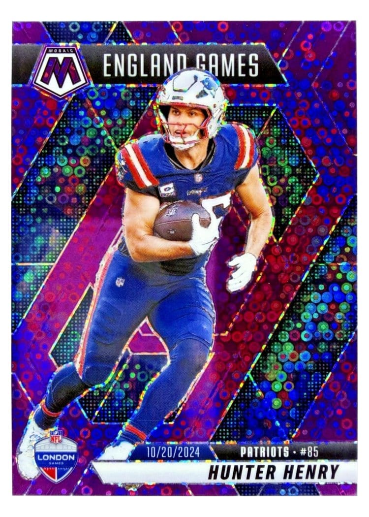 2025 Panini Mosaic Base Set Hunter Henry #262 card