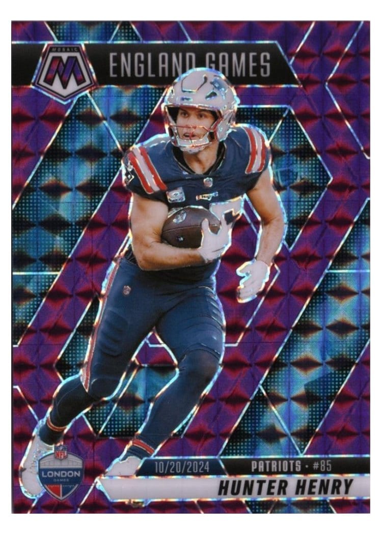 2025 Panini Mosaic Base Set Hunter Henry #262 card
