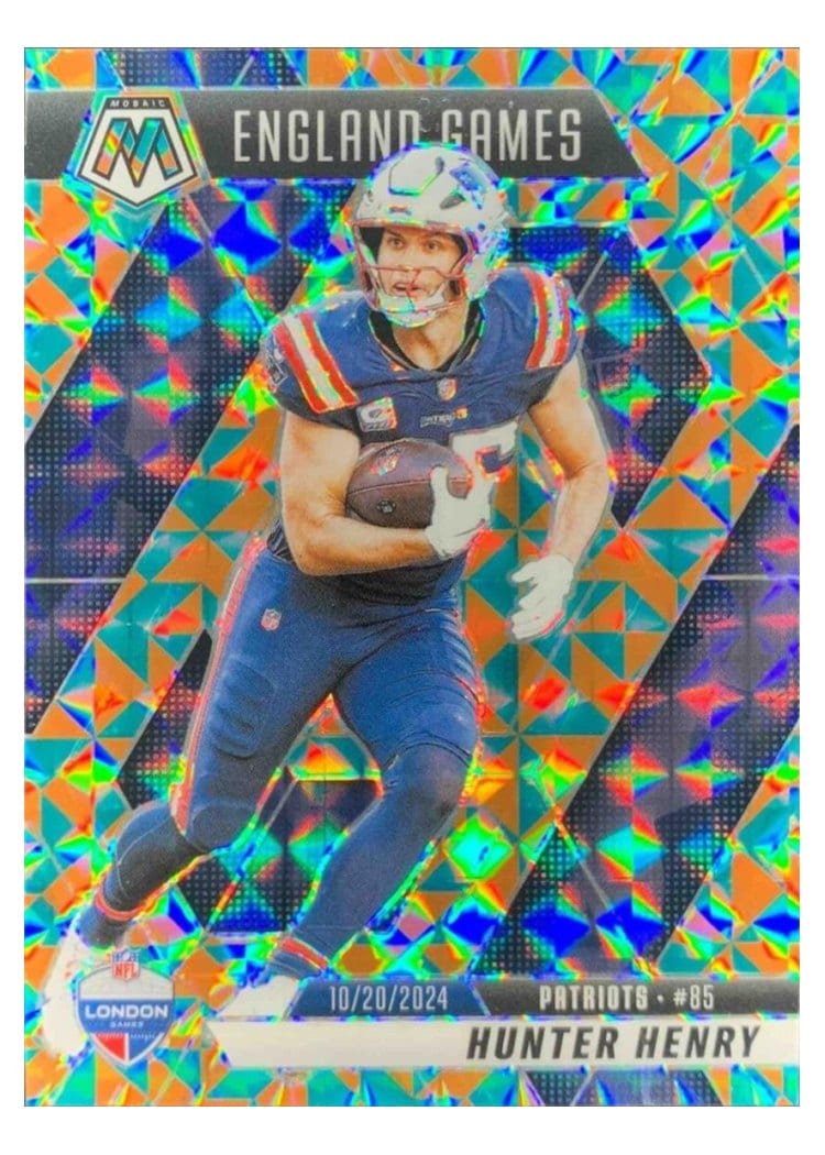 2025 Panini Mosaic Base Set Hunter Henry #262 card