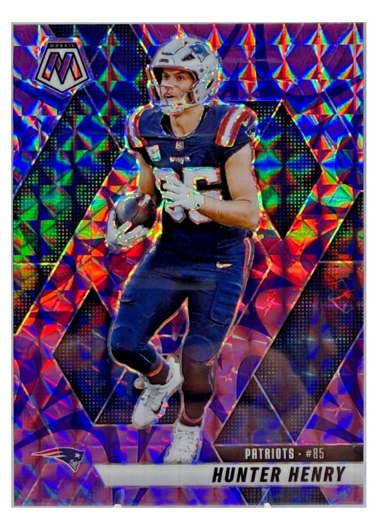 2025 Panini Mosaic Base Set Hunter Henry #79 card