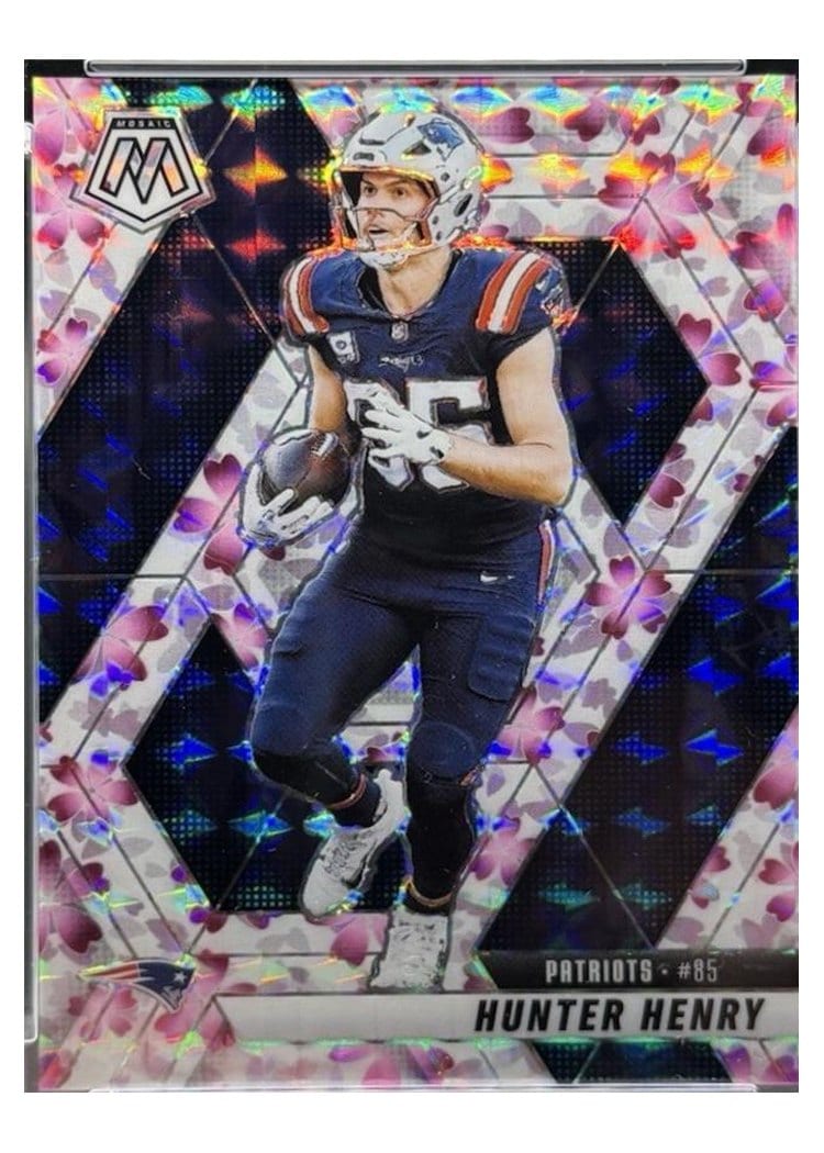 2025 Panini Mosaic Base Set Hunter Henry #79 card