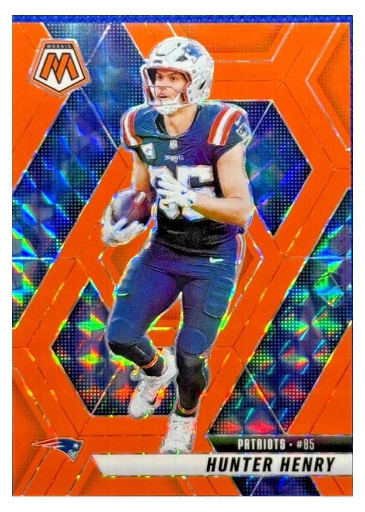 2025 Panini Mosaic Base Set Hunter Henry #79 card