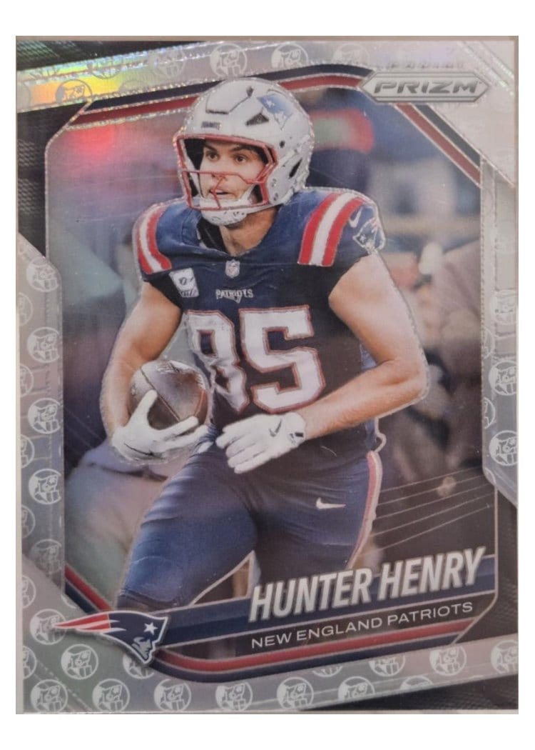 2025 Panini Prizm Base Set Hunter Henry #33 card