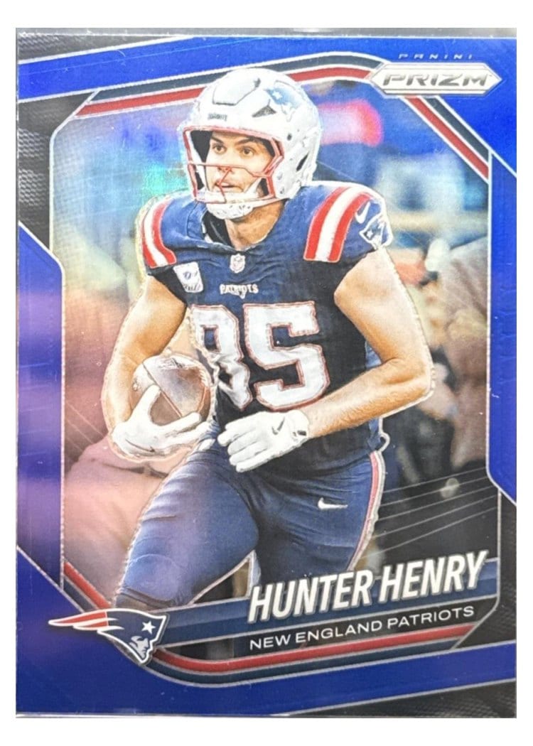 2025 Panini Prizm Base Set Hunter Henry #33 card