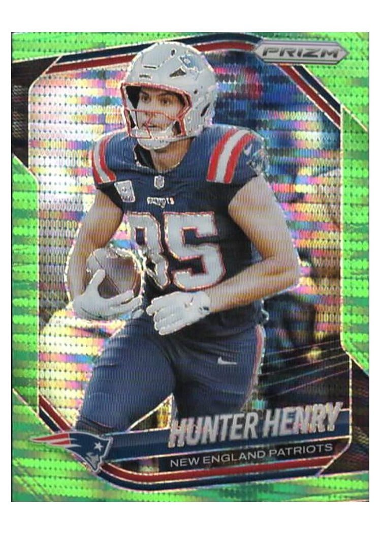 2025 Panini Prizm Base Set Hunter Henry #33 card