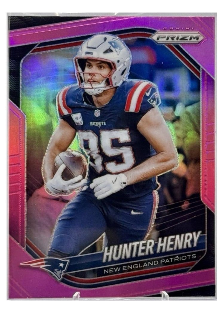 2025 Panini Prizm Base Set Hunter Henry #33 card