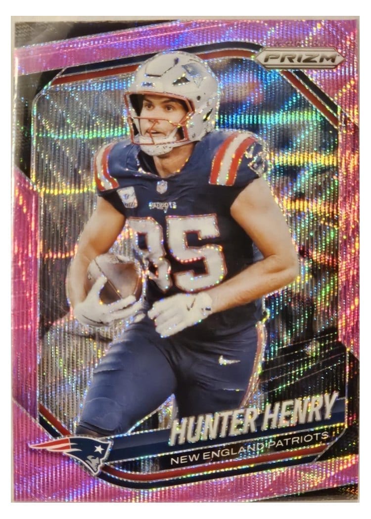 2025 Panini Prizm Base Set Hunter Henry #33 card