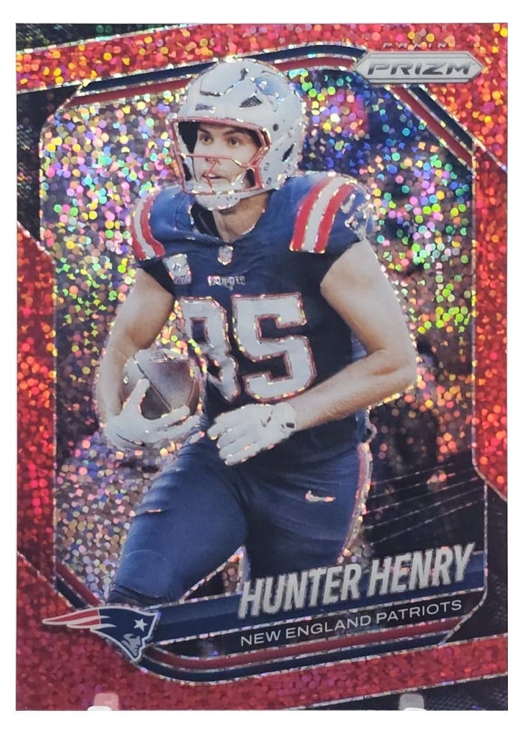 2025 Panini Prizm Base Set Hunter Henry #33 card