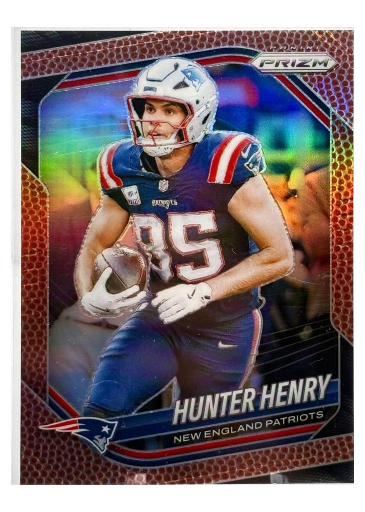 2025 Panini Prizm Base Set Hunter Henry #33 card