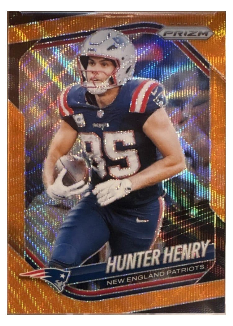 2025 Panini Prizm Base Set Hunter Henry #33 card