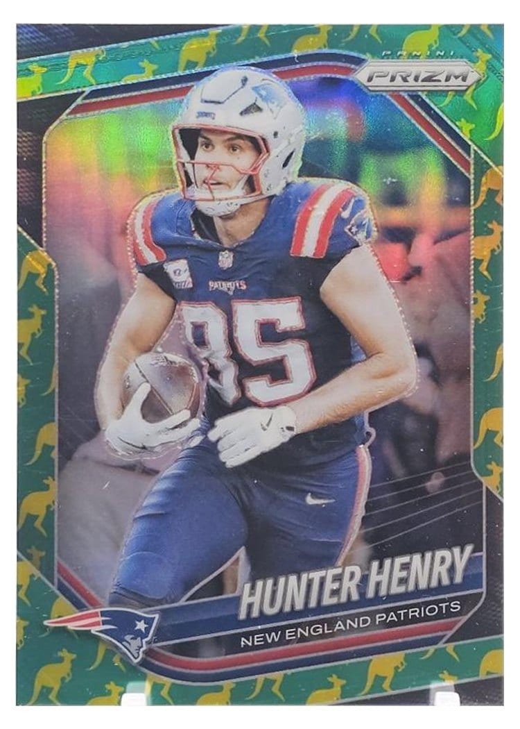 2025 Panini Prizm Base Set Hunter Henry #33 card