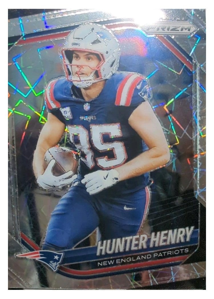 2025 Panini Prizm Base Set Hunter Henry #33 card