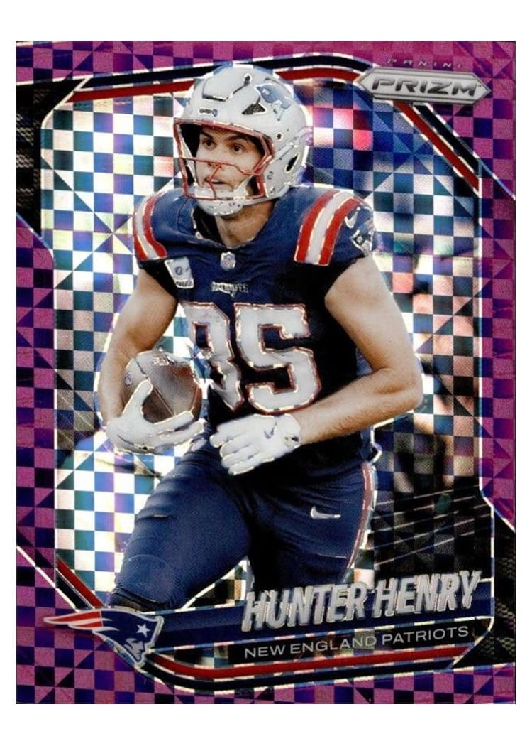 2025 Panini Prizm Base Set Hunter Henry #33 card