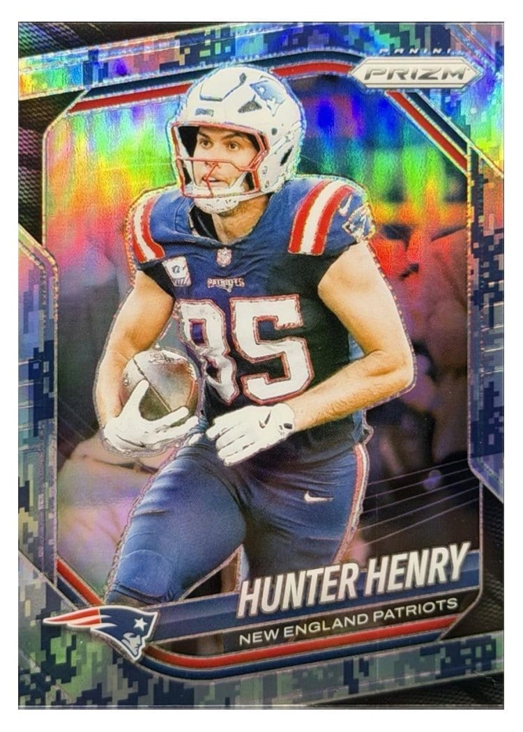 2025 Panini Prizm Base Set Hunter Henry #33 card