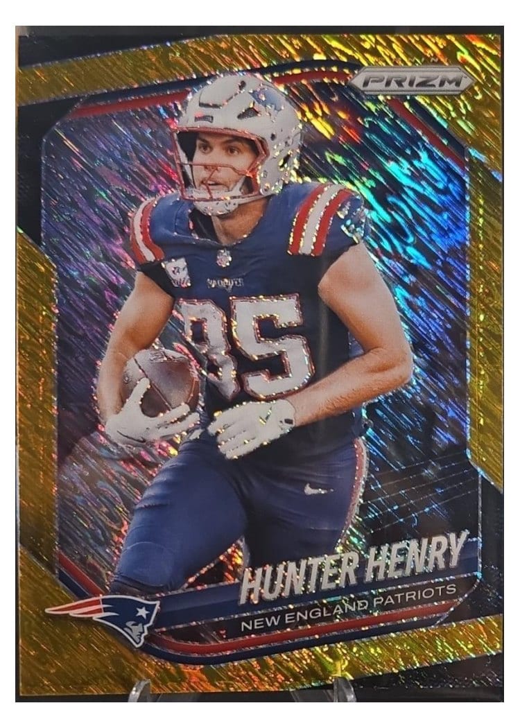 2025 Panini Prizm Base Set Hunter Henry #33 card