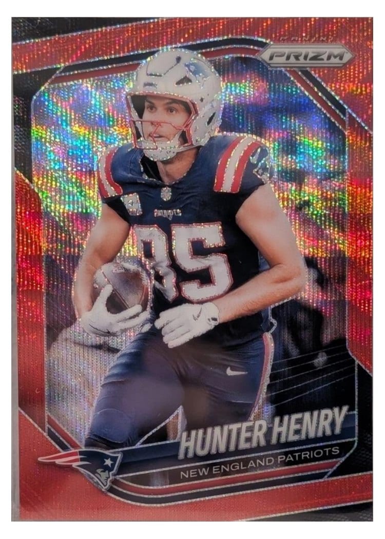 2025 Panini Prizm Base Set Hunter Henry #33 card