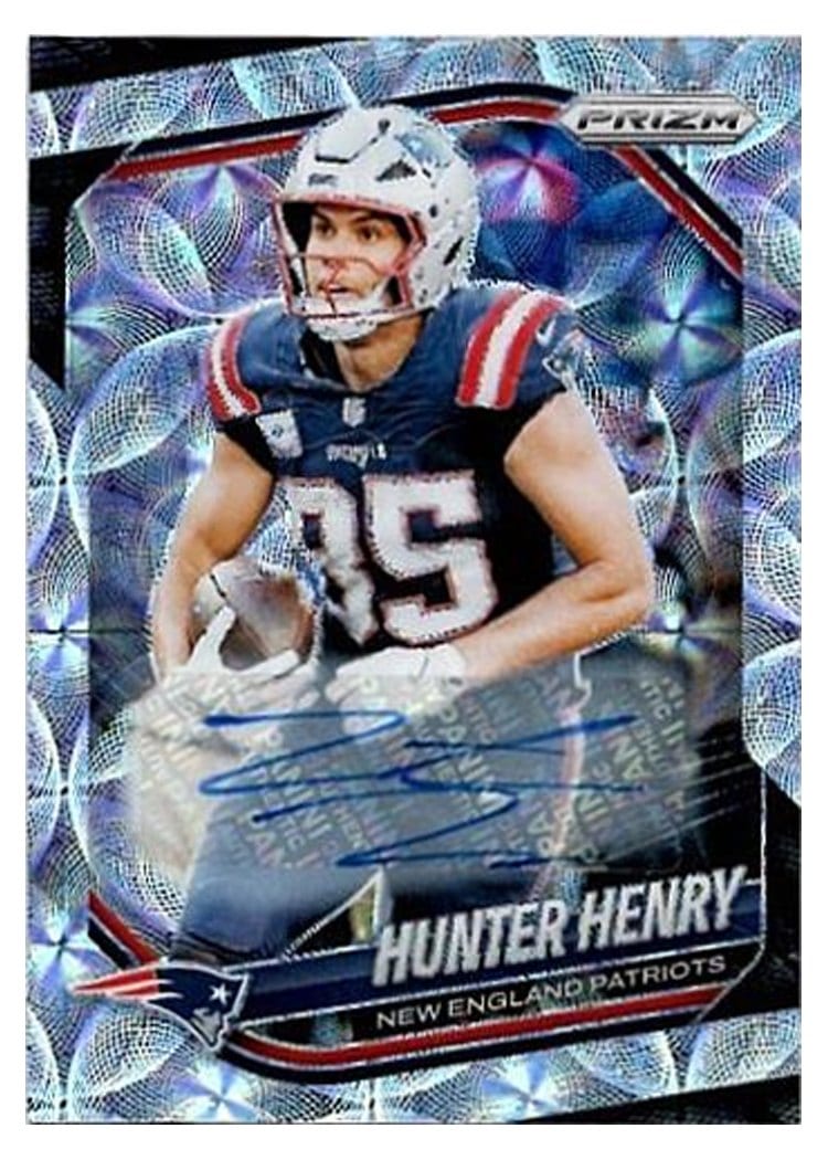 2025 Panini Prizm Base Set Hunter Henry #33 card