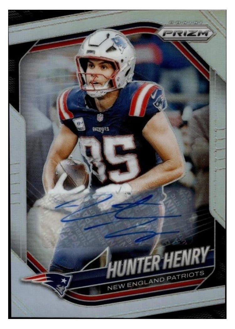 2025 Panini Prizm Base Set Hunter Henry #33 card