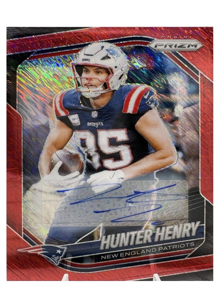 2025 Panini Prizm Base Set Hunter Henry #33 card