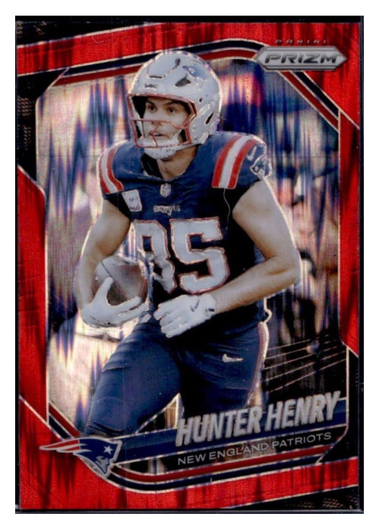 2025 Panini Prizm Base Set Hunter Henry #33 card