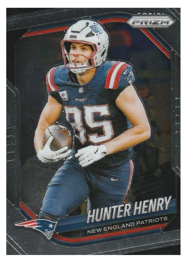 2025 Panini Prizm Base Set Hunter Henry #33 card