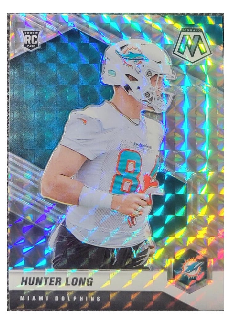 2021 Panini Mosaic Base Set Hunter Long #384 card
