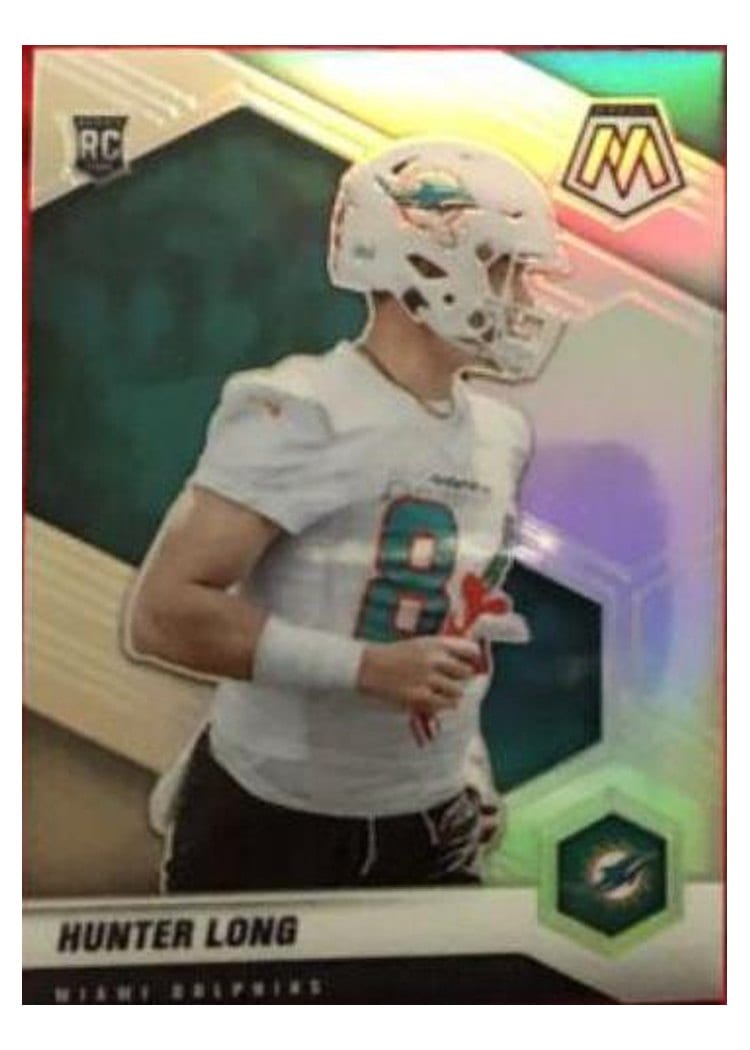 2021 Panini Mosaic Base Set Hunter Long #384 card